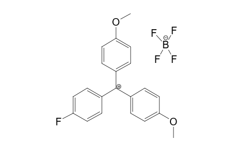 Bis(4-methoxyphenyl)(4-flulrophenyl)methylium tetrafluoroborate