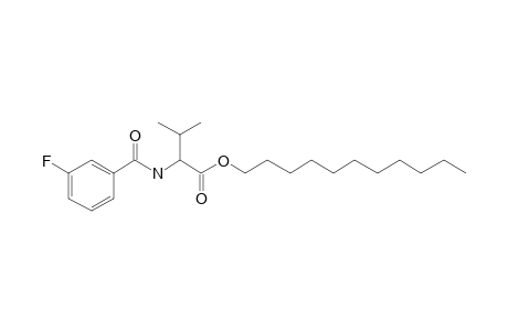 L-Valine, N-(3-fluorobenzoyl)-, undecyl ester