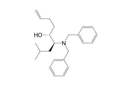 (5R,6S)-6-(dibenzylamino)-8-methyl-non-1-en-5-ol