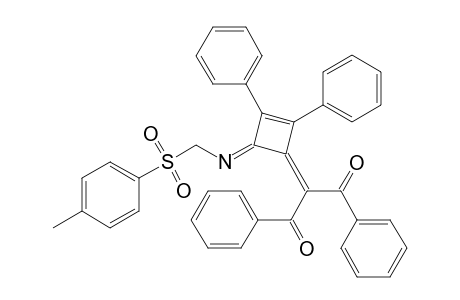 4-(Dibenzoylmethylene)-1-(p-toluenesulfonylmethylimino)-2,3-diphenyl-2-cyclobutene