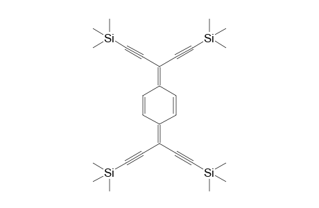 1,4-Bis[bis(trimethylsilylethynyl)methylene]cyclohexa-2,5-diene
