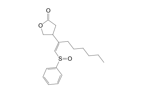 (1'R,2'E,3RS,RsSs) [1'-pentyl-3'-(phenylsulinyl)prop-2-enyl]butan-4-olide