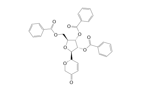 (6R)-6-(2,3,5-TRI-O-BENZOYL-BETA-D-RIBOFURANOSYL)-PYRAN-3-(2H,6H)-ONE