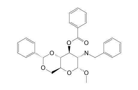 METHYL-2-N-BENZYLAMINO-3-BENZOYL-4,6-O-BENZYLIDENE-2-DEOXY-ALPHA-D-GLUCOPYRANOSIDE