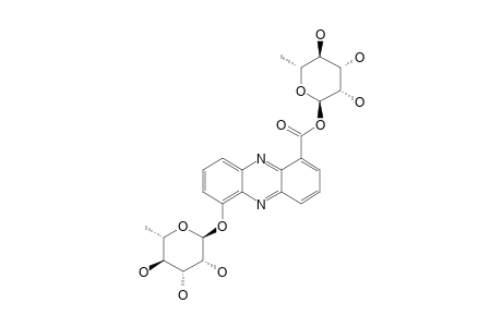SOLPHENAZINE_D;1-(CARBO-ALPHA-L-RHAMNOSYLOXY)-6-ALPHA-L-RHAMNOPYRANOSYLOXYPHENAZINE