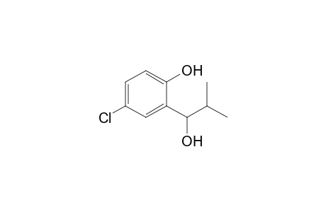 4-Chloro-2-(1-hydroxy-2-methylpropyl)phenol