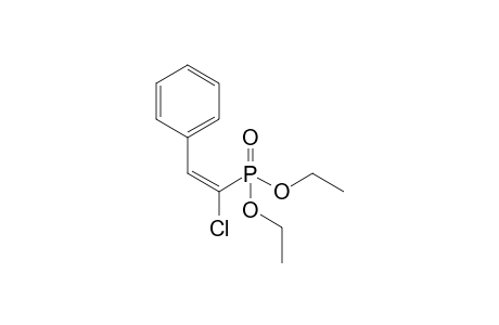 [(E)-2-chloranyl-2-diethoxyphosphoryl-ethenyl]benzene