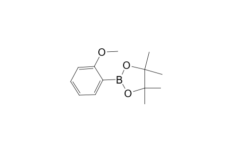 2-(2-Methoxyphenyl)-4,4,5,5-tetramethyl-1,3,2-dioxaborolane