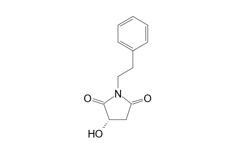 (3S)-3-hydroxy-1-phenethyl-pyrrolidine-2,5-quinone