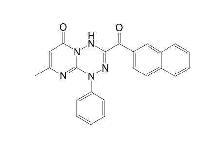 3-(2-naphthoyl)-8-methyl-1-phenyl-1H-pyrimido[1,2-b][1,2,4,5]tetrazin-6(4H)-one