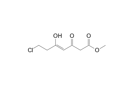 Methyl 7-chloro-5-hydroxy-3-oxo-hept-4-enoate