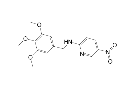 5-Nitro-N-[(3,4,5-trimethoxyphenyl)methyl]pyridin-2-amine