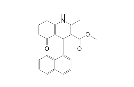 methyl 2-methyl-4-(1-naphthyl)-5-oxo-1,4,5,6,7,8-hexahydro-3-quinolinecarboxylate
