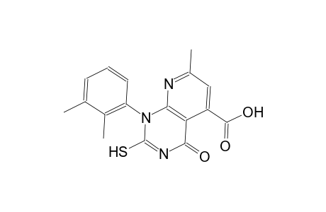 pyrido[2,3-d]pyrimidine-5-carboxylic acid, 1-(2,3-dimethylphenyl)-1,4-dihydro-2-mercapto-7-methyl-4-oxo-
