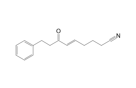 (4E)-1-Nitrile-8-phenyloct-4-en-6-one