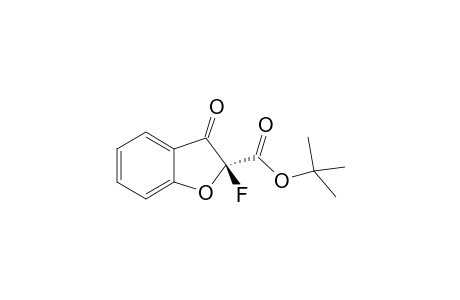 (S)-tert-butyl 2-fluoro-3-oxo-2,3-dihydrobenzofuran-2-carboxylate