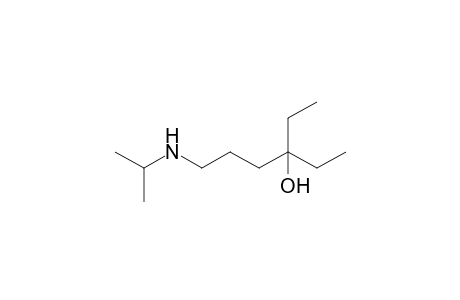 3-Ethyl-6-isopropylaminohexan-3-ol