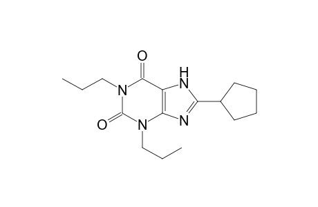 8-Cyclopentyl-1,2-dipropylxanthine