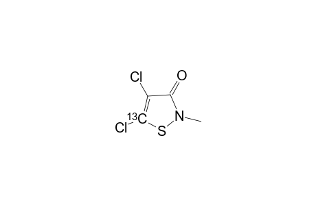 5-[13C]-4,5-Dichloro-2-methyl-isothiazol-3-one