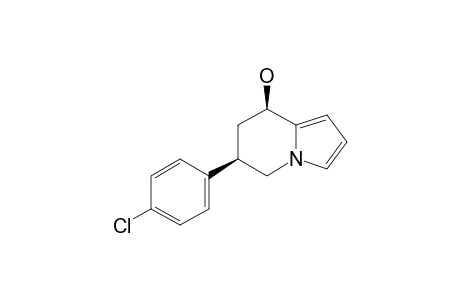 cis-6-(4-CHLORO-PHENYL)-5,6,7,8-TETRAHYDRO-INDOLIZIN-8-OL