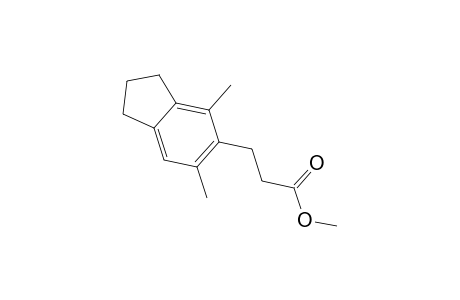 2,3-Dihydro-4,6-dimethyl-1H-indene-propanoicacid methyl ester