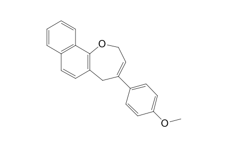 4-(4-Methoxyphenyl)-2,5-dihydro-1-naphthoxepine