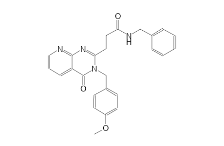 pyrido[2,3-d]pyrimidine-2-propanamide, 3,4-dihydro-3-[(4-methoxyphenyl)methyl]-4-oxo-N-(phenylmethyl)-