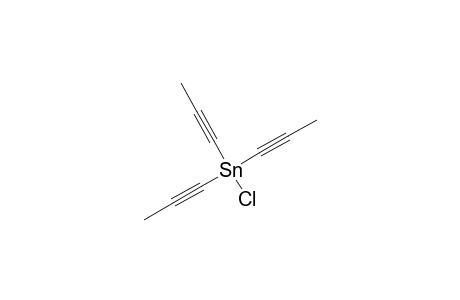 Tin, chlorotris(1-propynyl)-