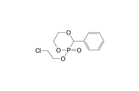 1,4,2-Dioxaphosphorinan-2-one, 2-(2-chloroethoxy)-3-phenyl-