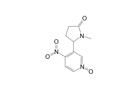 4-NITROCOTININE-N-OXIDE