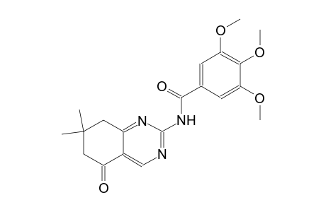 N-(7,7-dimethyl-5-oxo-5,6,7,8-tetrahydro-2-quinazolinyl)-3,4,5-trimethoxybenzamide
