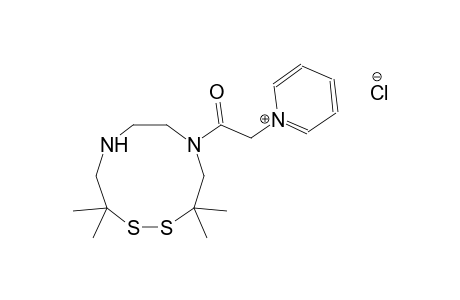 1-[2-Oxo-2-(3,3,10,10-tetramethyl-[1,2,5,8]dithiadiazecan-5-yl)-ethyl]-pyridinium chloride