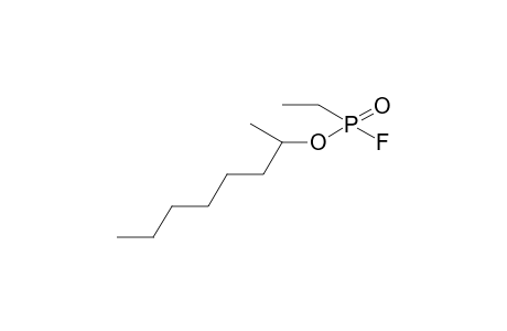 1-Methylheptyl ethylphosphonofluoridoate