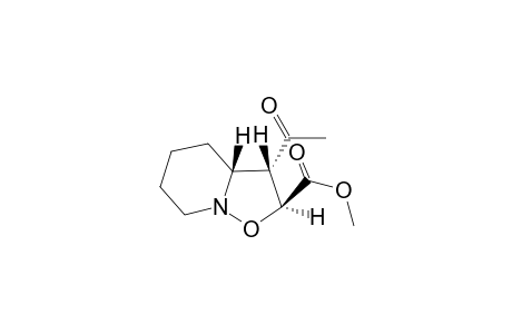 (2R,3R,3aR)-3-acetyl-3,3a,4,5,6,7-hexahydro-2H-isoxazolo[2,3-a]pyridine-2-carboxylic acid methyl ester