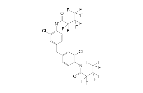 N,N'-[Methylenebis(2-chloro-4,1-phenylene)]bis(2,2,3,3,4,4,4-heptafluorobutanamide)