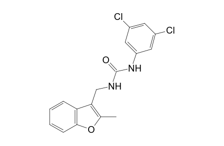 1-(3,5-dichlorophenyl)-3-[(2-methyl-3-benzofuranyl)methyl]urea