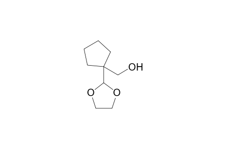 [1-(1,3-dioxolan-2-yl)cyclopentyl]methanol