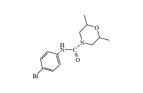 4'-bromo-2,6-dimethyl-4-morpholinecarboxanilide