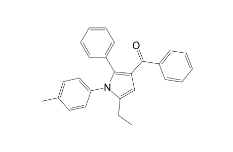 3-Benzoyl-5-ethyl-2-phenyl-1-(p-tolyl)pyrrole