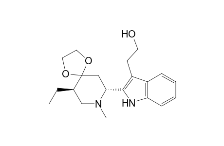 1,4-Dioxa-8-azaspiro[4.5]decane, 1H-indole-3-ethanol deriv.