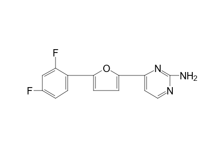 2-AMINO-4-[5-(2,4-DIFLUOROPHENYL)-2-FURYL]PYRIMIDINE