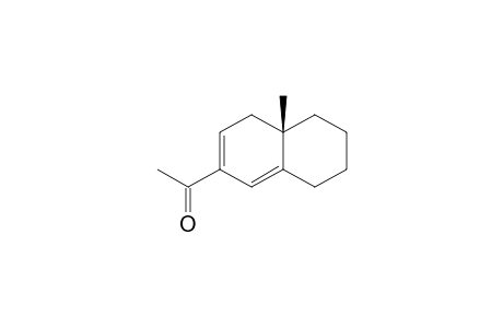 (+-)-(4,4a,5,6,7,8-Hexahydro-4a-methyl-2-naphthalenyl)-1-ethanone