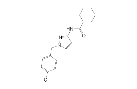N-[1-(4-chlorobenzyl)-1H-pyrazol-3-yl]cyclohexanecarboxamide