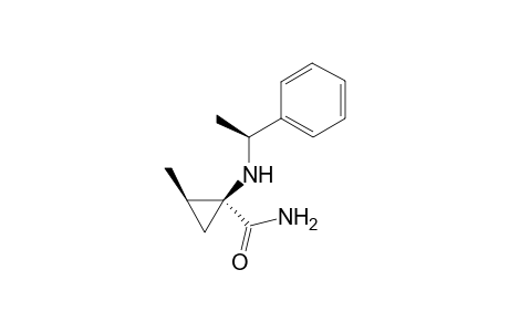 (1S,2R,1'S)-1-[(1'-methylbenzyl)amino]-2-methylcyclopropanecarboxamide