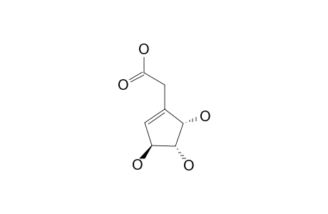 (+/-)-(3R*,4R*,5R*)-TRIHYDROXY-1-CYCLOPENTENE-ACETIC-ACID