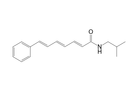 N-(2'-Methylpropyl)-7-phenyl-2,4,6-heptatrienamide