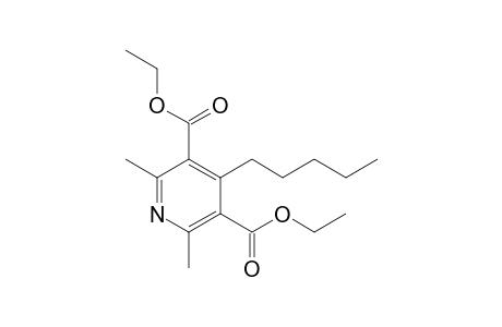 Diethyl 2,6-dimethyl-4-pentylpyridine-3.5-dicarboxylate