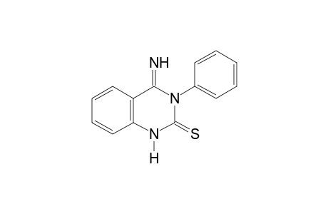 3,4-DIHYDRO-4-IMINO-3-PHENYL-2(1H)-QUINAZOLINETHIONE