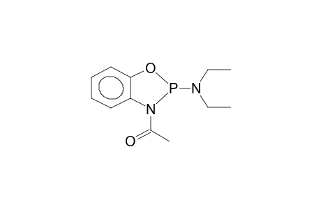 2-DIETHYLAMINO-3-ACETYL-4,5-BENZO-1,3,2-OXAZAPHOSPHOLANE