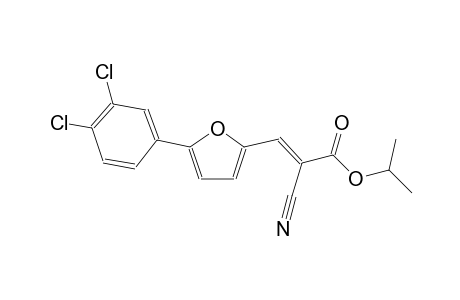 2-propenoic acid, 2-cyano-3-[5-(3,4-dichlorophenyl)-2-furanyl]-, 1-methylethyl ester, (2E)-